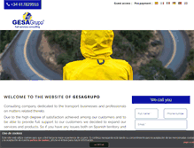 Tablet Screenshot of gesagrupo.com